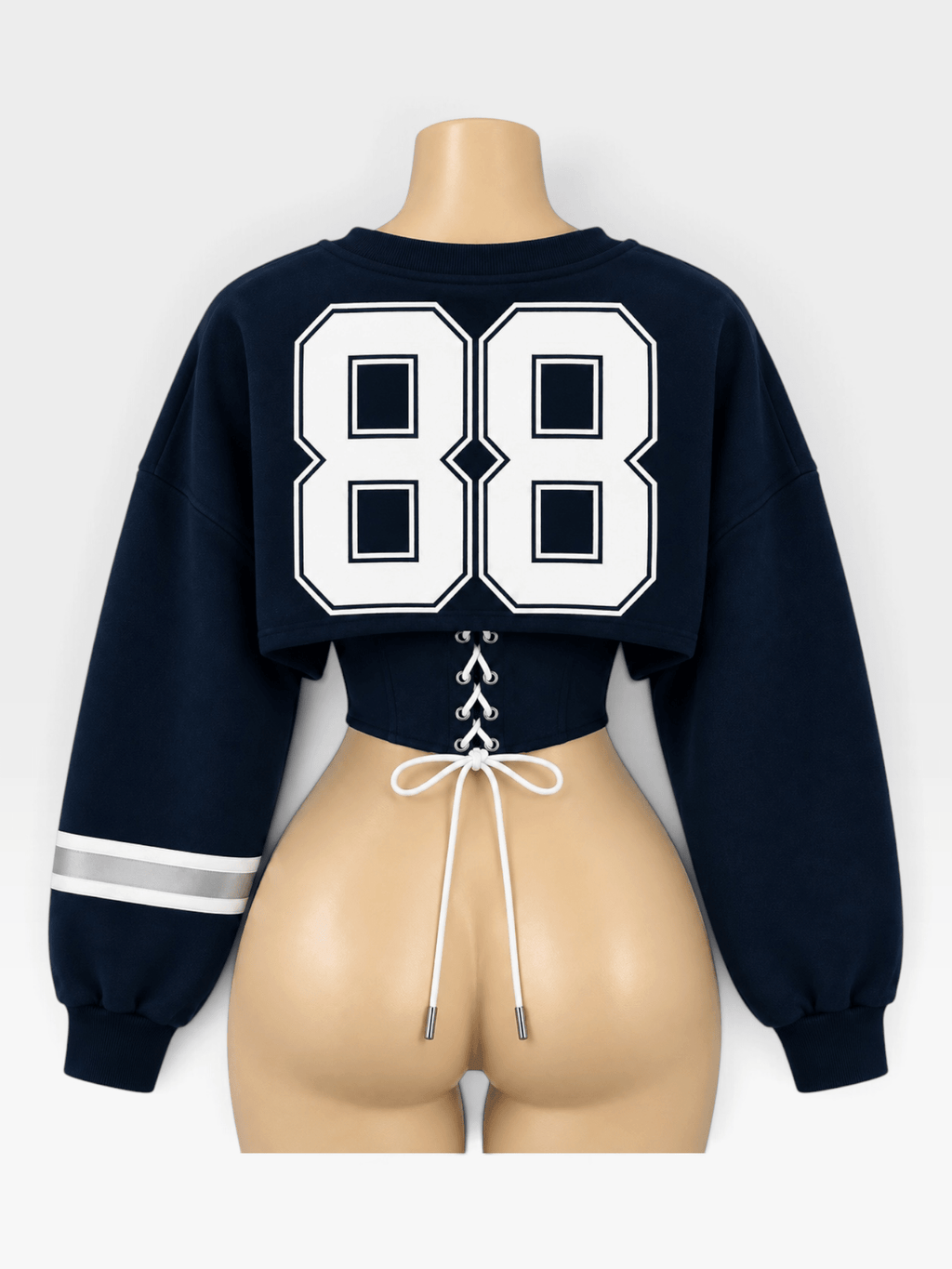 Custom NFL Cowboys Corset for Women Team-Inspired Game Day Top - Courtside CoutureCustom NFL Cowboys Corset for Women Team-Inspired Game Day Top