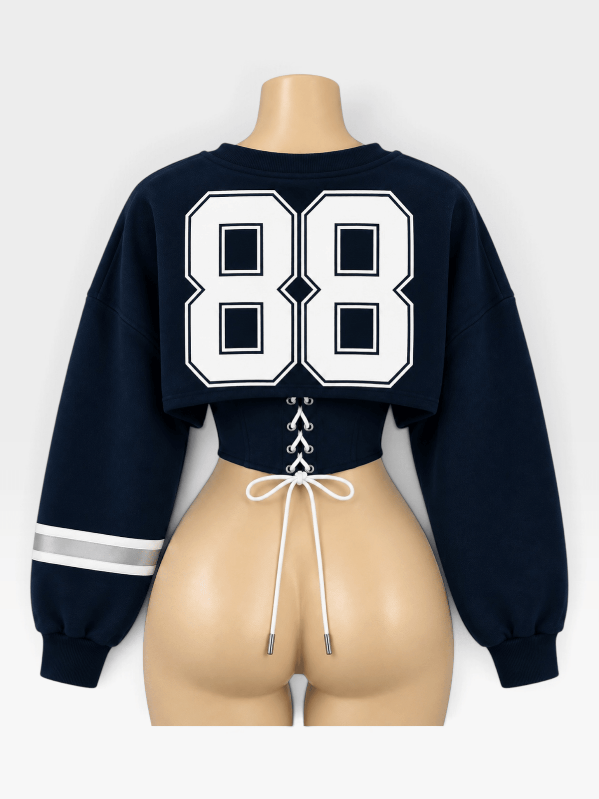 Custom NFL Cowboys Corset for Women Team-Inspired Game Day Top - Courtside CoutureCustom NFL Cowboys Corset for Women Team-Inspired Game Day Top