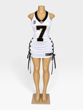 Custom NFL Jersey Dress for Women Team-Inspired Game Day Dress - Courtside CoutureCustom NFL Jersey Dress for Women Team-Inspired Game Day Dress