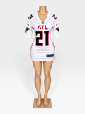 Falcons Sanders Jersey Dress - Courtside CoutureFalcons Sanders Jersey Dress